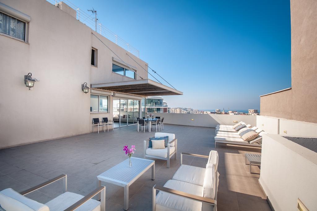 Abarbanel St Incredible Penthouse Lägenhet Tel Aviv Exteriör bild