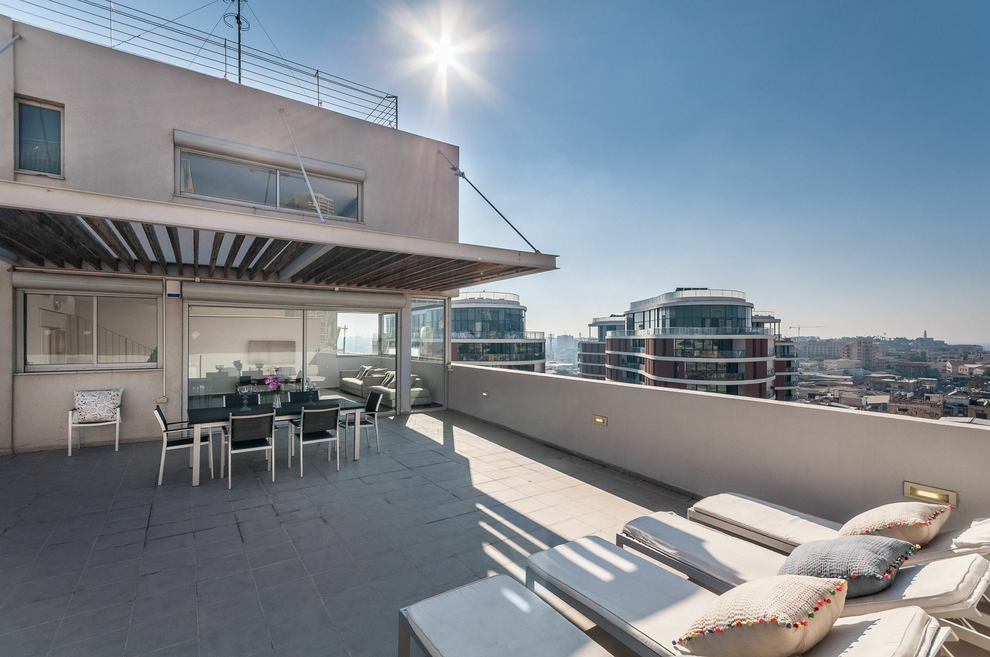 Abarbanel St Incredible Penthouse Lägenhet Tel Aviv Exteriör bild