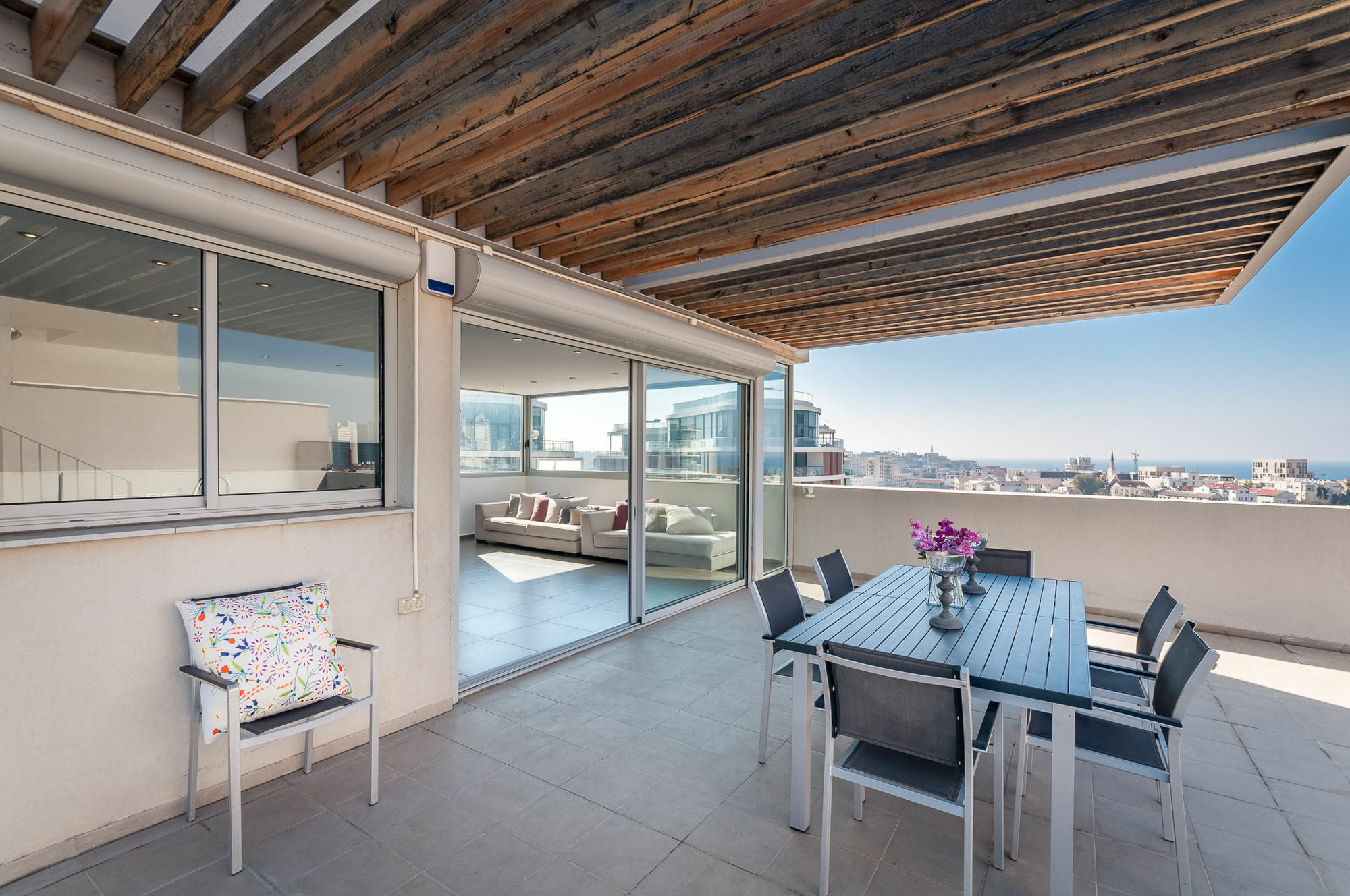 Abarbanel St Incredible Penthouse Lägenhet Tel Aviv Exteriör bild