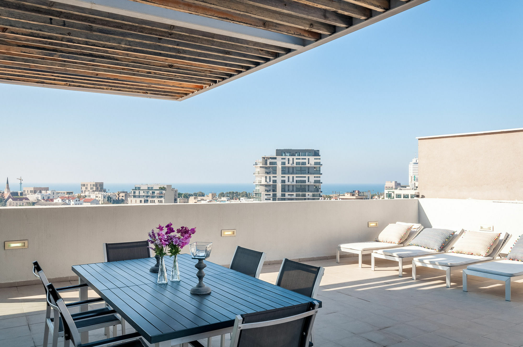 Abarbanel St Incredible Penthouse Lägenhet Tel Aviv Exteriör bild